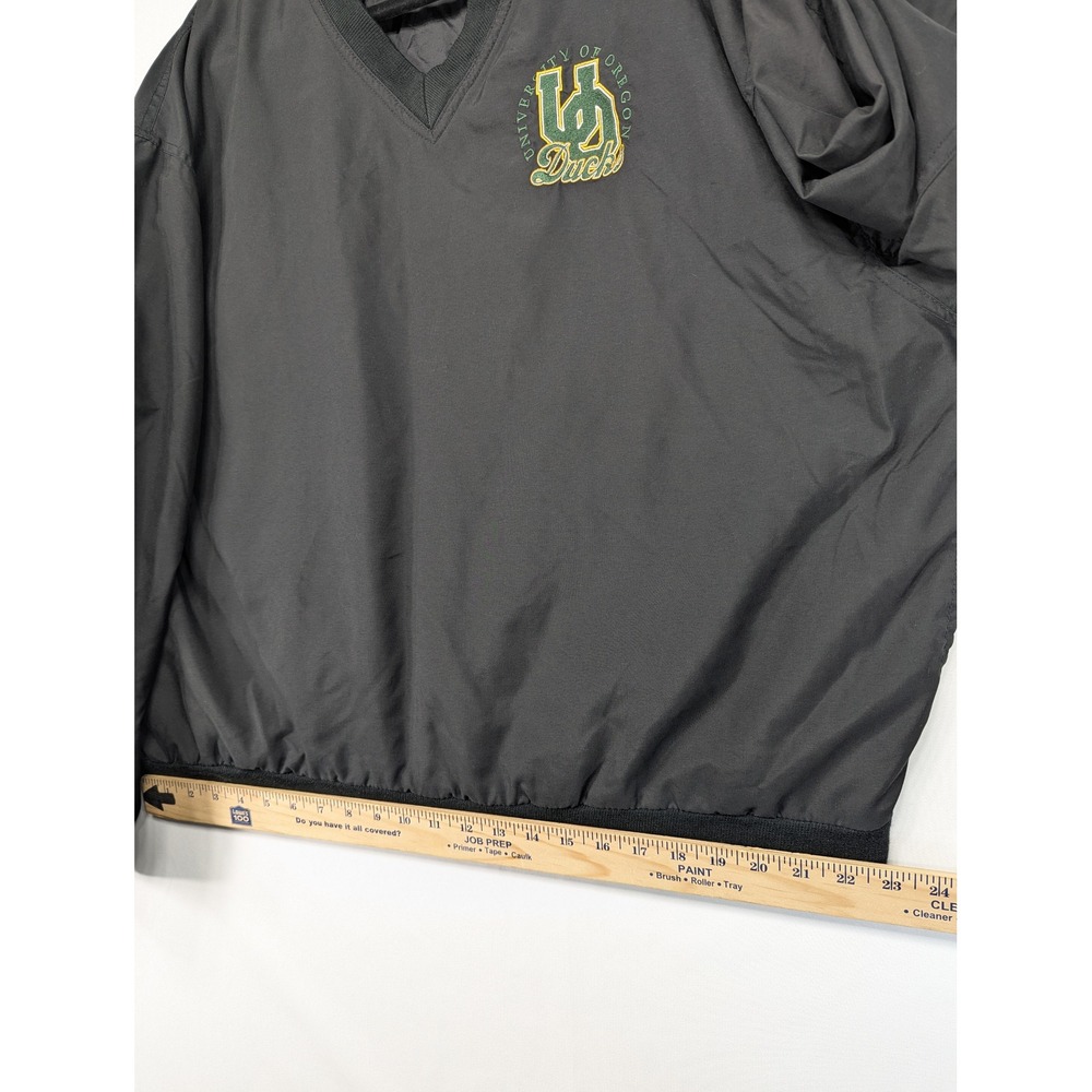 Crown Club Collection University of Oregon Ducks Windbreaker Pullover Jacket XL - Picture 7 of 8